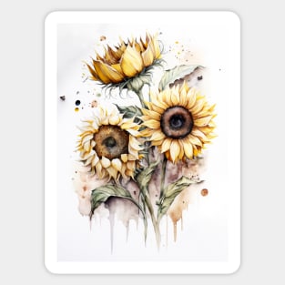 Sunflowers Sticker